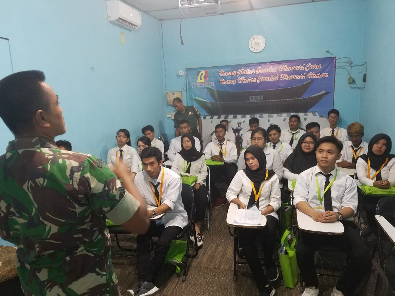 Kursus Bahasa Korea untuk persiapan CPMI bekerja ke Korea Selatan dengan Koramil 