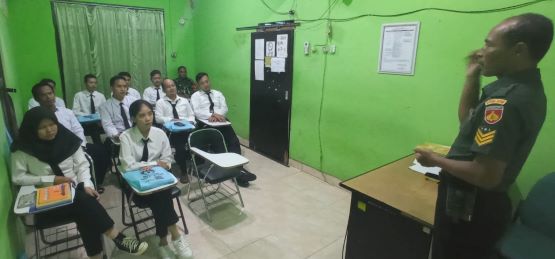 Kegiatan Fisik, Mental, dan Displin Siswa Kelas Bahasa Korea Intensif Angkatan 140 Bina Insani MTC Yogyakarta