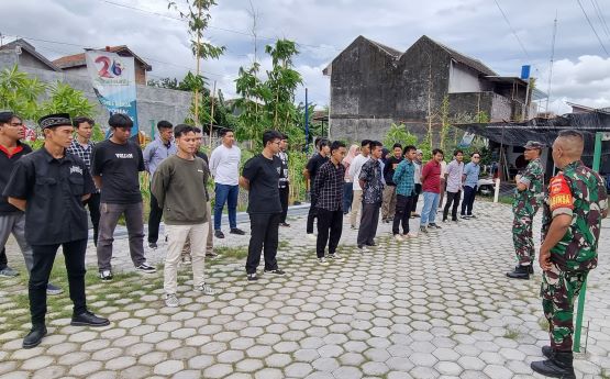 Kegiatan Fisik, Mental, dan Displin (FMD) Siswa Kelas Bahasa Korea Intensif Angkatan 150 Bina Insani MTC Yogyakarta