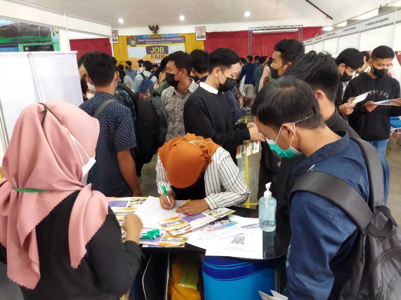 Keikutsertaan Bina Insani MTC Di Acara Job Fair Yang Diselenggarakan Oleh Disnaker Kulon Progo