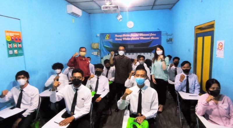 Kunjungan Perwakilan The Japan Foundation Ke Bina Insani MTC Mengenai Kesiapan Bahan Ajar Proses Kerja jepang Program Specified Skilled Worker / Tokutei Ginou 