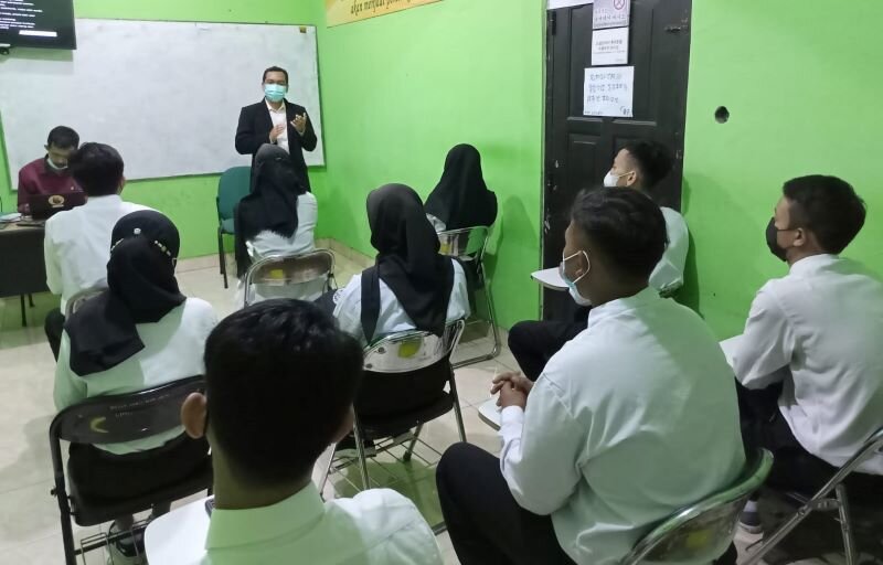 Resmi Dibuka Kelas Kursus Bahasa Korea Intensif Persiapan G to G Korea Angkatan 132 Bina Insani MTC Yogyakarta 