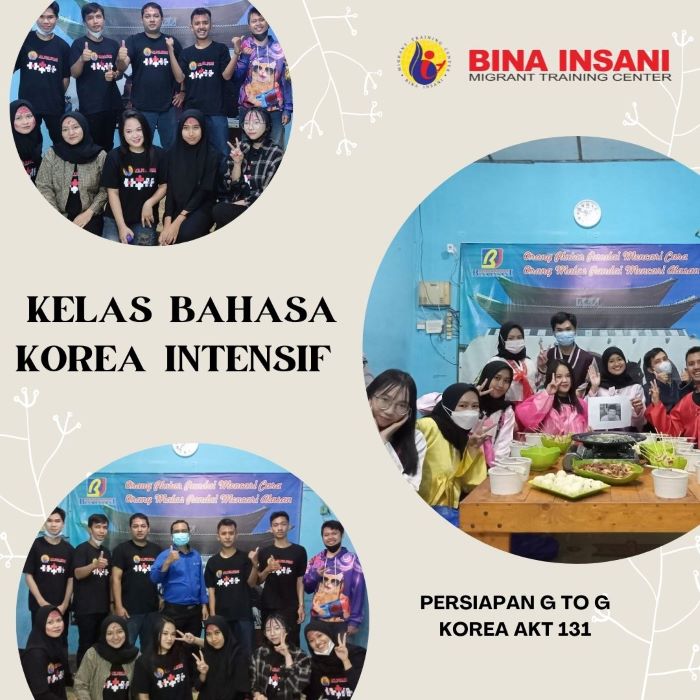 Pelaksanaan Acara Penutupan Kelas Kursus Bahasa Korea Intensif Angkatan 131 Persiapan G to G Korea Bina Insani MTC