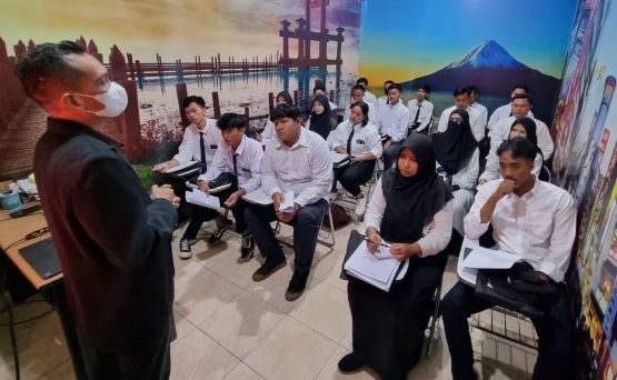Pembukaan Pelatihan Bahasa Jepang Intensif Angkatan 21 Persiapan Kerja Jepang SSW/TG Bina Insani MTC Yogyakarta