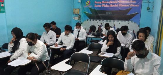Pembukaan kelas kursus Bahasa Korea Reguler Angkatan 66/67 Program G to G Persiapan Kerja Korea Bina Insani MTC