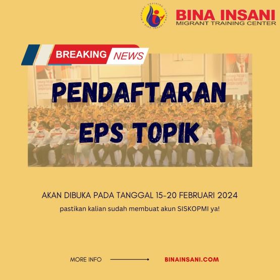 PENGUMUMAN PENDAFTARAN  PROGAM G TO G KE KOREA DENGAN SISTEM POIN TAHUN 2024