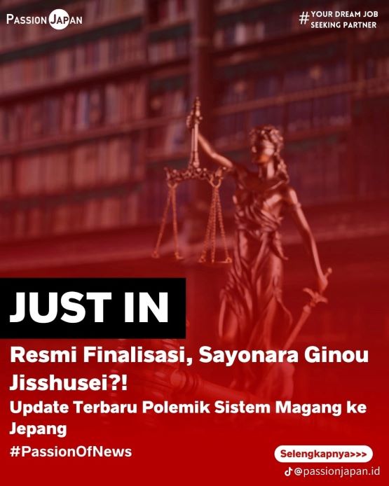 FINAL RESULT, SAYONARA GINOU JISSHUSEI (MAGANG KE JEPANG)